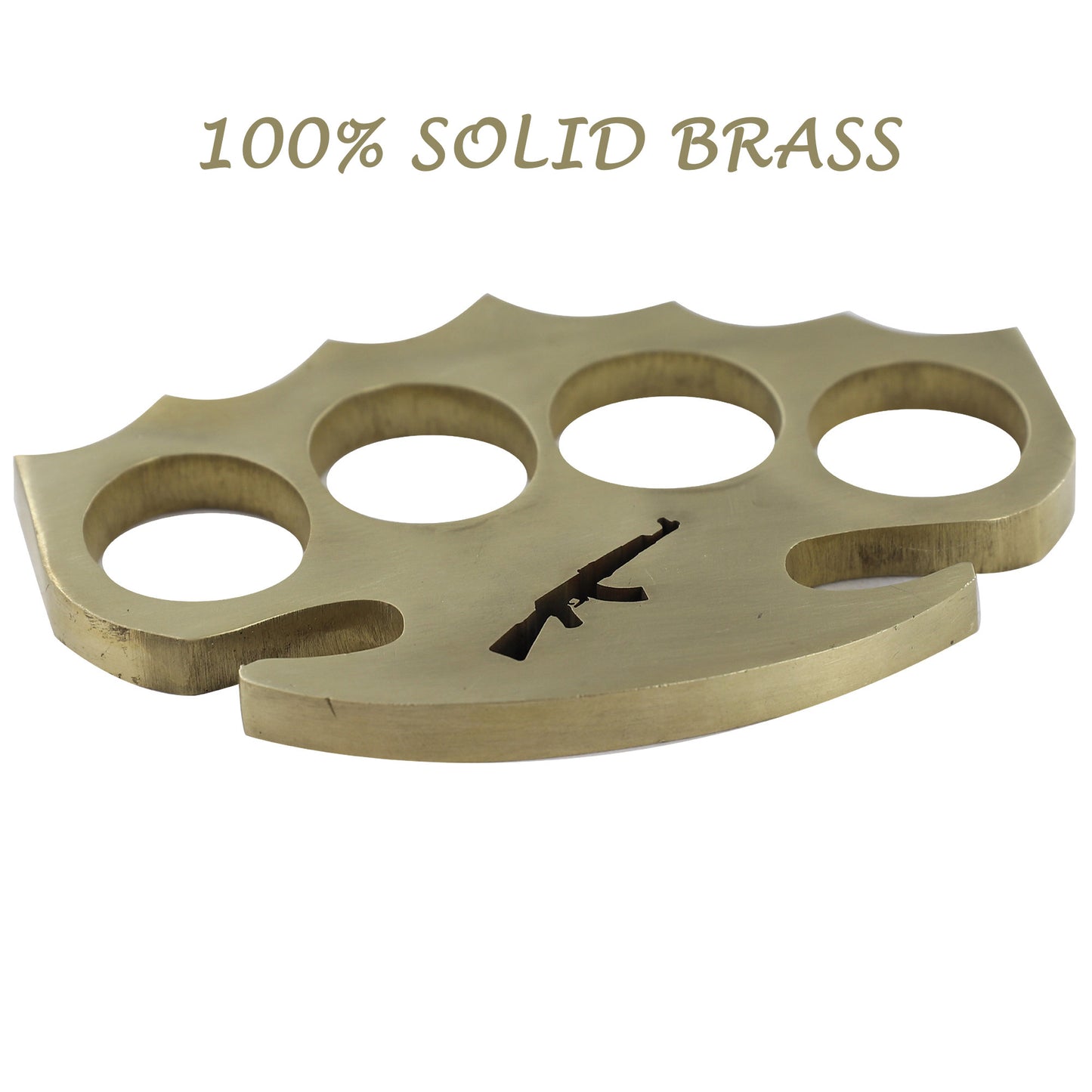 Automatic Range 100% Pure Brass Knuckle Paper Weight Accessory