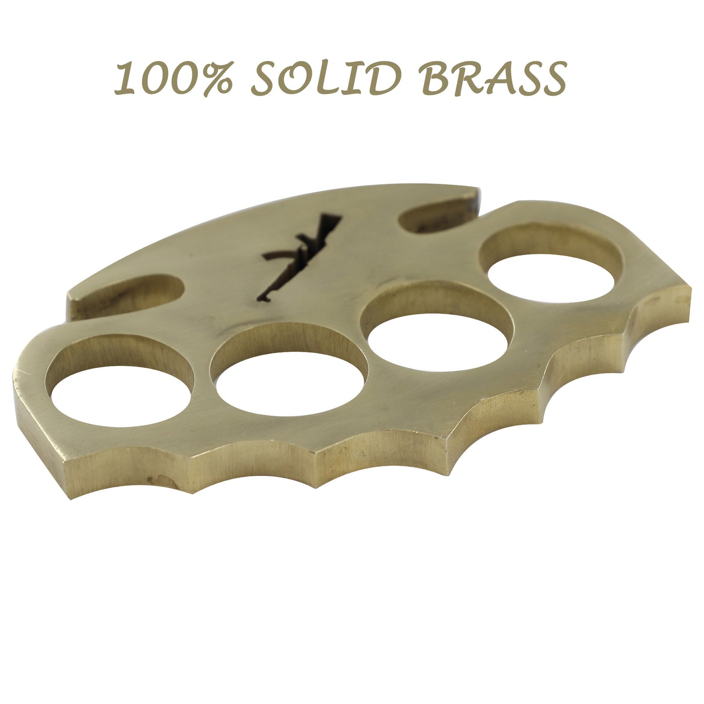 Automatic Range 100% Pure Brass Knuckle Paper Weight Accessory