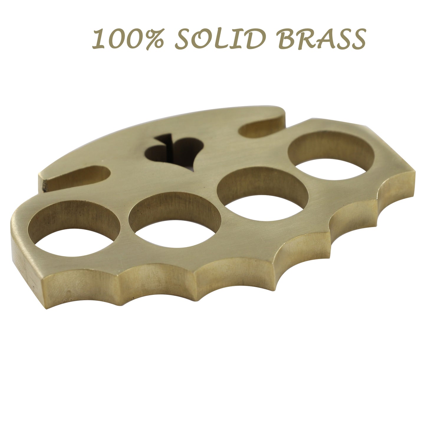 Game Marathon 100% Pure Brass Knuckle Paper Weight Accessory