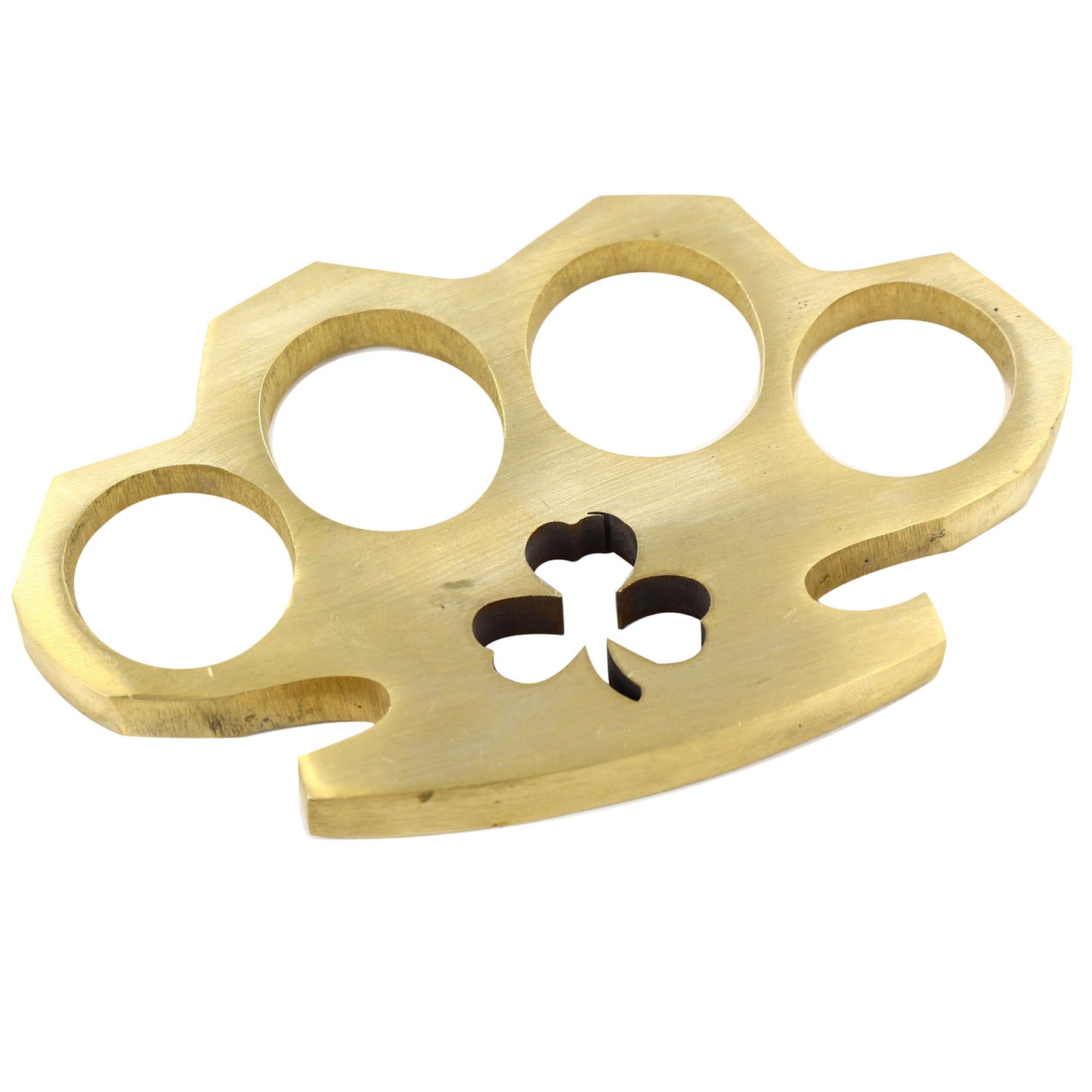 Lucky Punch 100% Pure Brass Knuckle Duster Novelty Paper Weight Knuckles