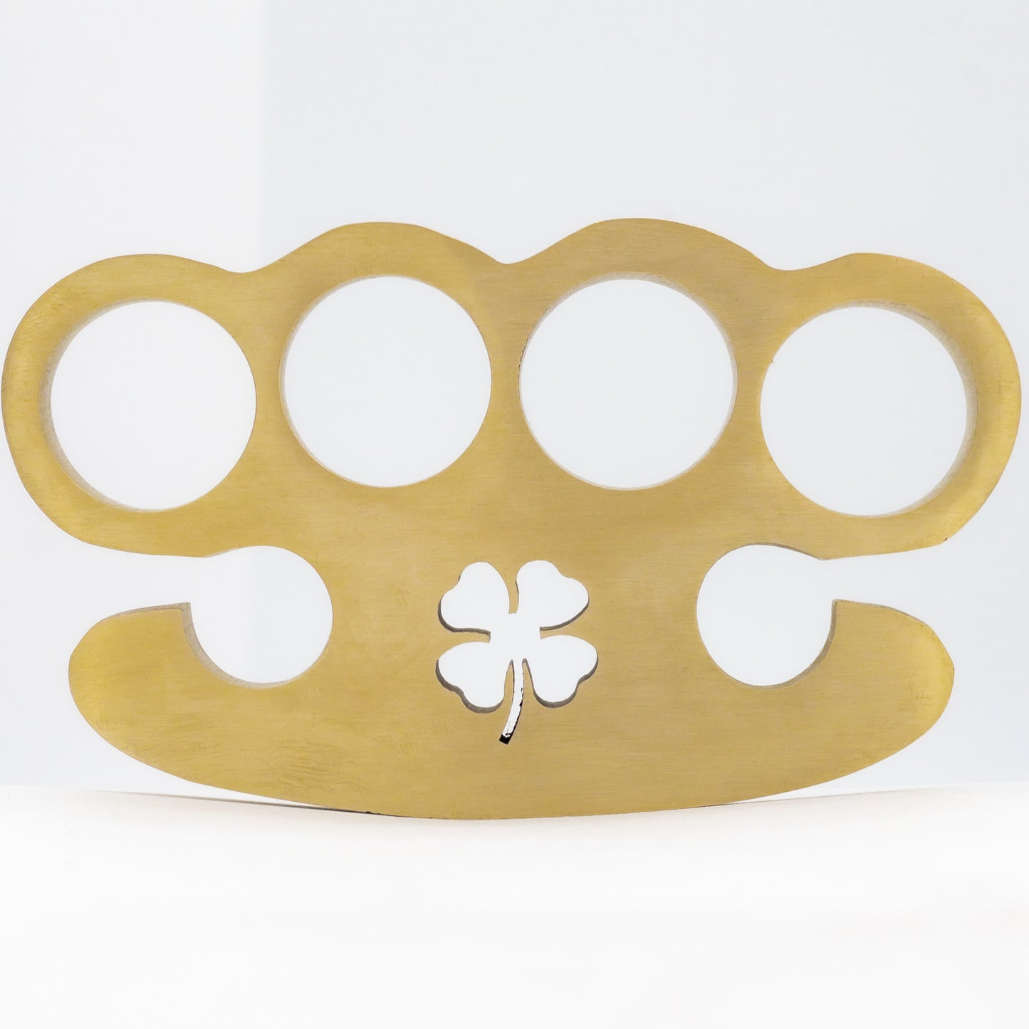 Lucky Charm 100% Pure Brass Knuckle Paper Weight Accessory