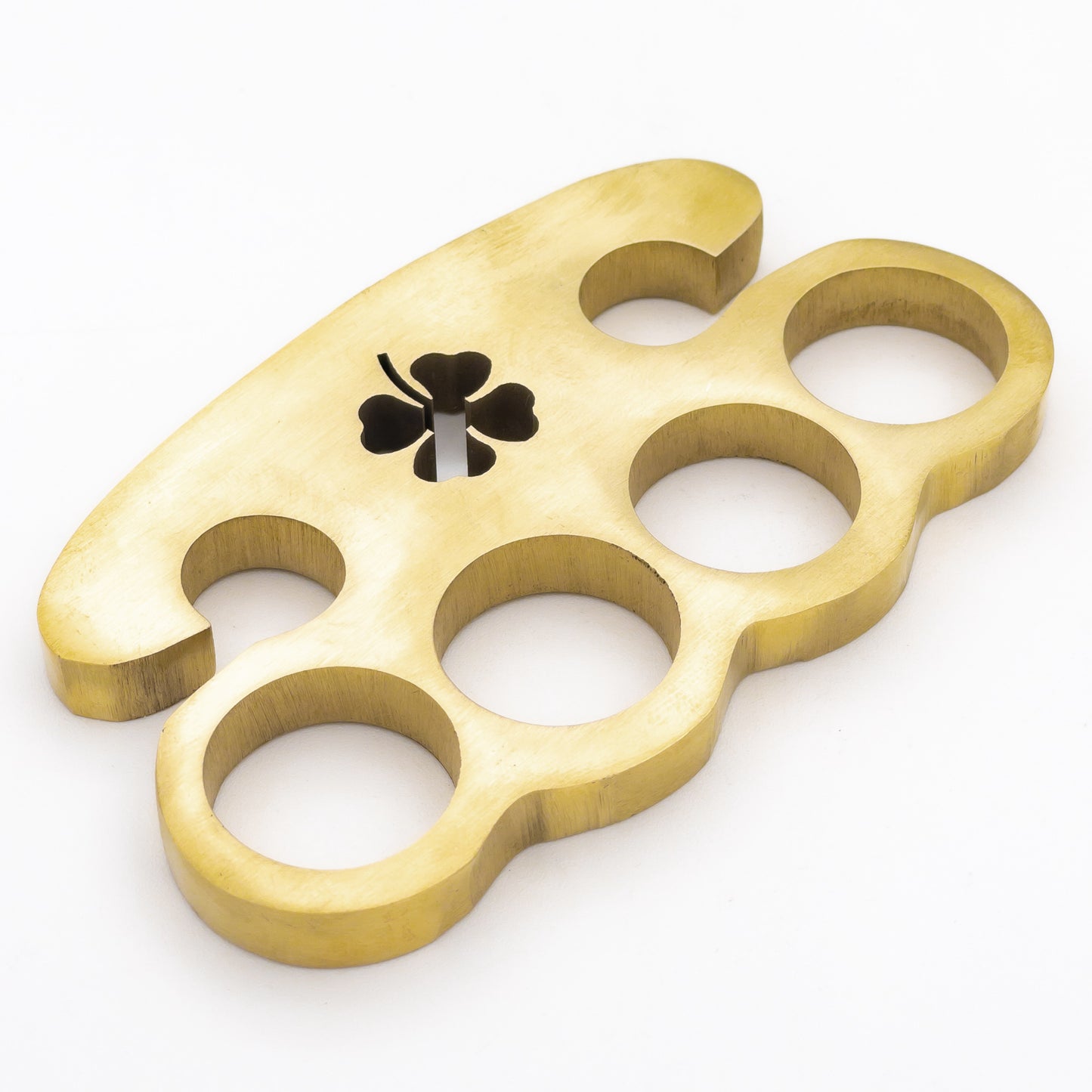 Lucky Charm 100% Pure Brass Knuckle Paper Weight Accessory