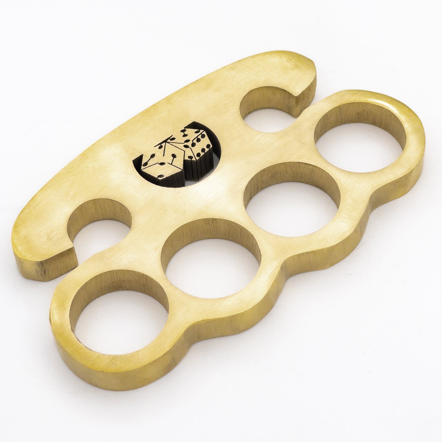 Lady Luck 100% Pure Brass Knuckle Paper Weight Accessory