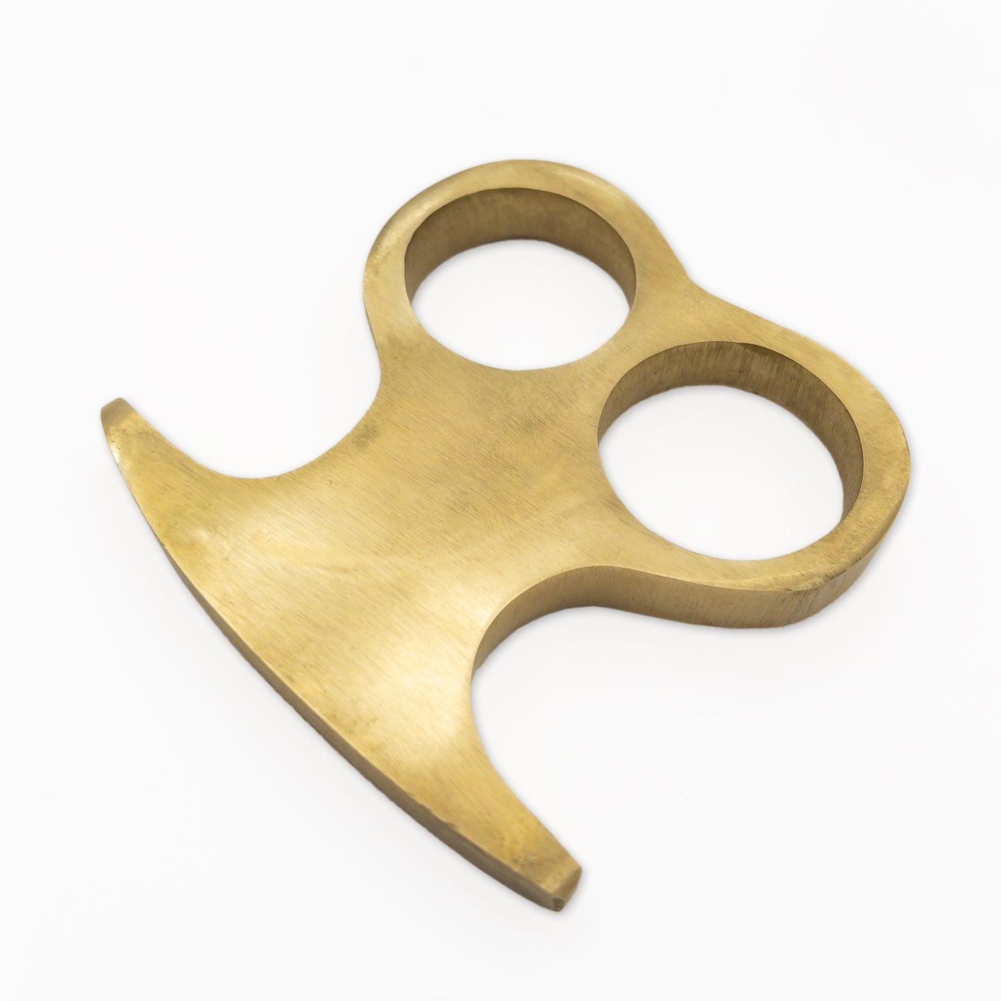 Catch This Light Solid Brass Two-Finger Knuckle Paper Weight