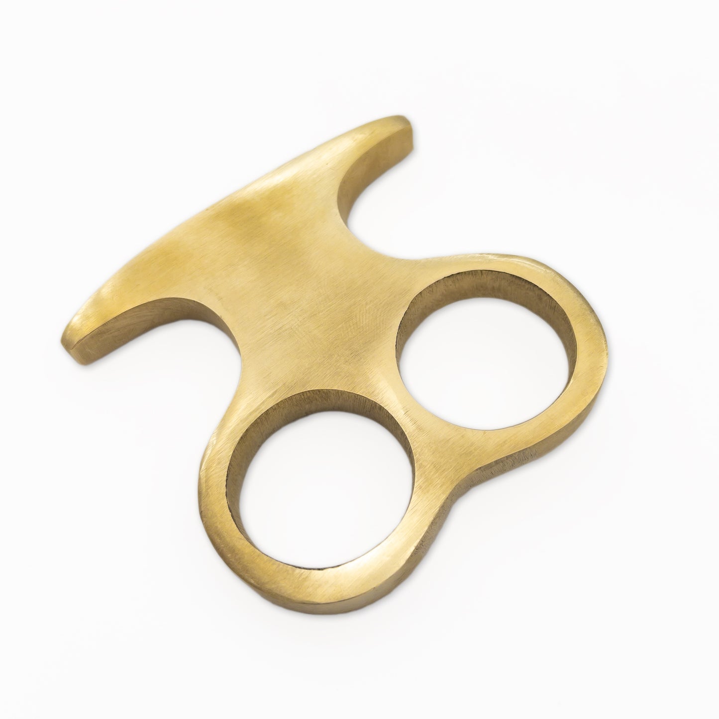 Catch This Light Solid Brass Two-Finger Knuckle Paper Weight