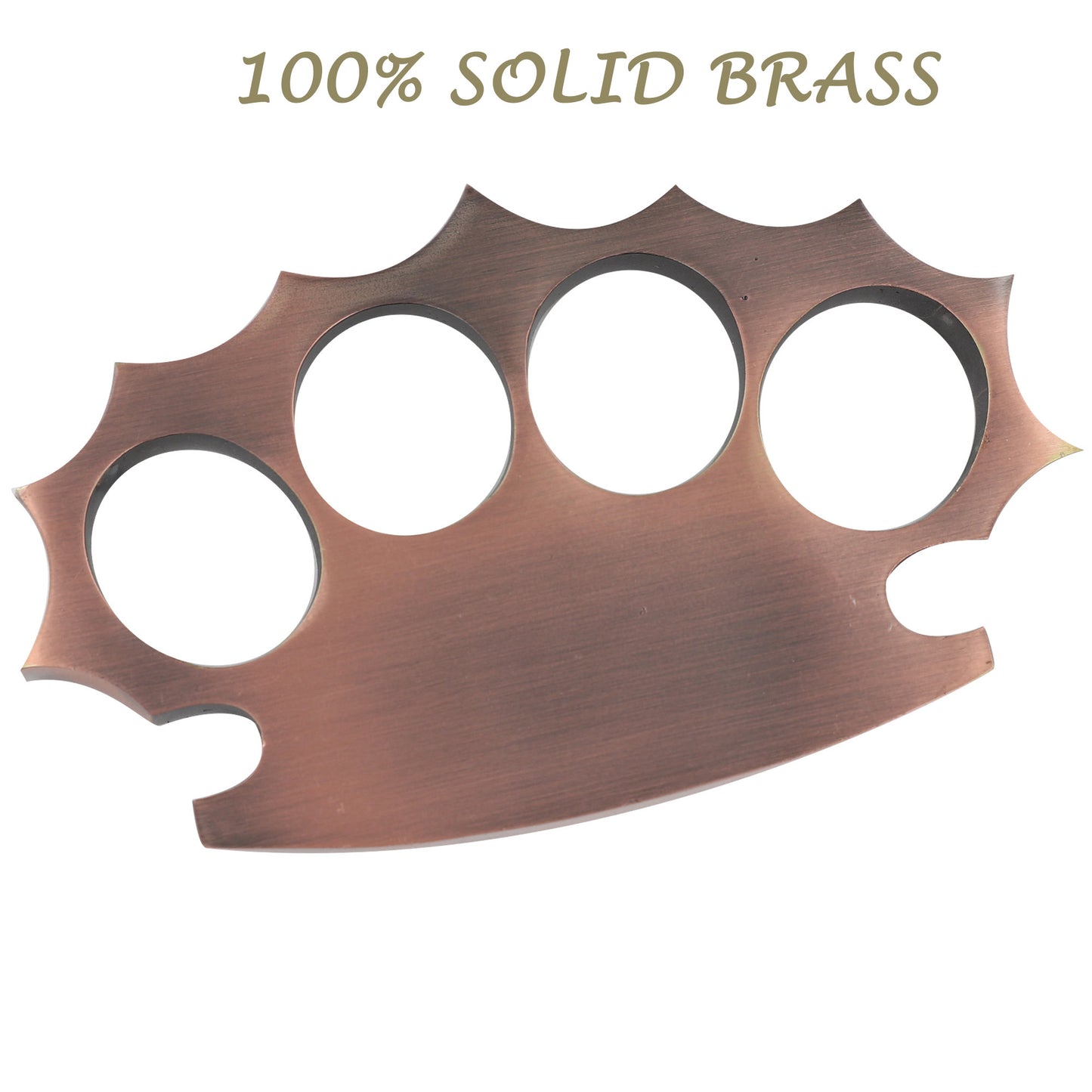 Rosé Thorns Spiked Brass Knuckle Paper Weight Accessory