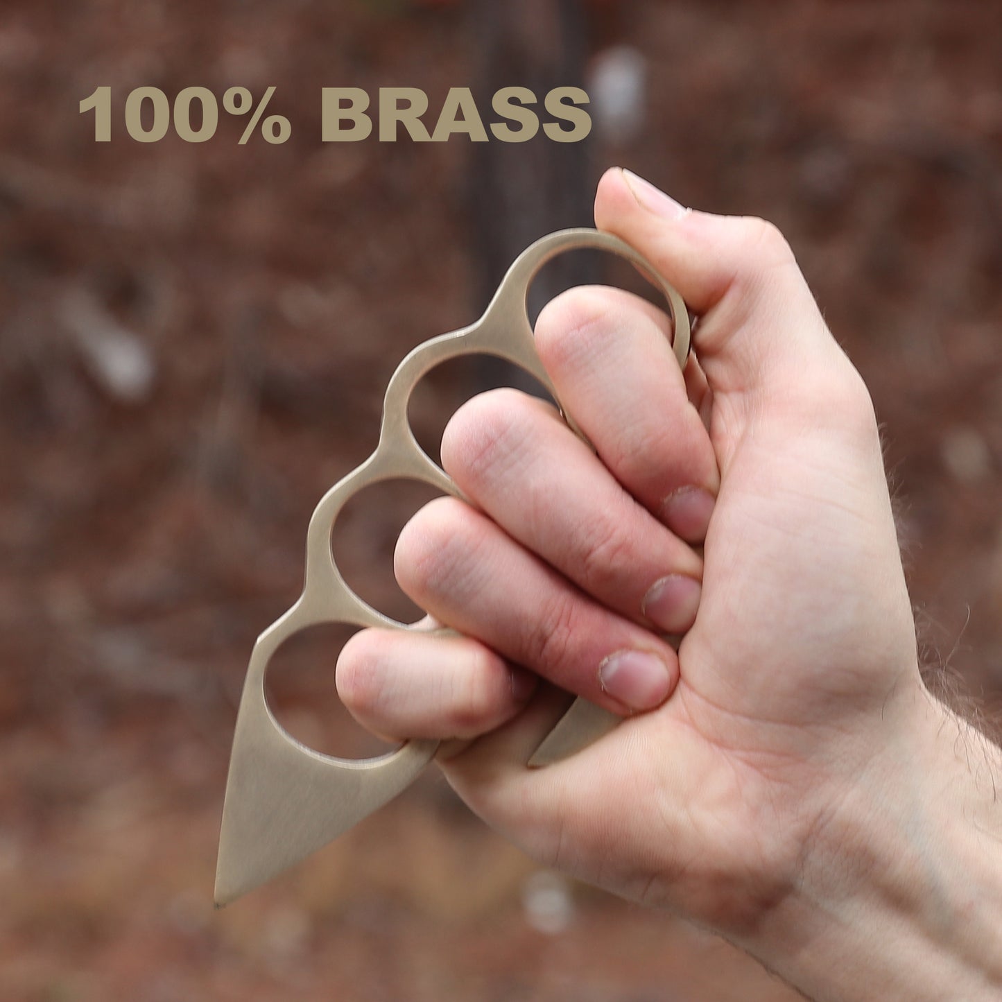 Underdog 100% Pure Brass Knuckleduster Novelty Paper Weight Accessory