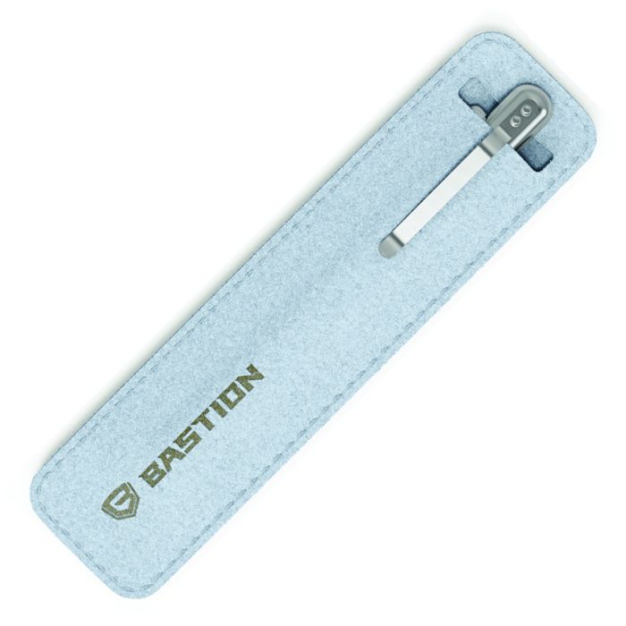 Bastion Felt Pen/Pencil Case Silver