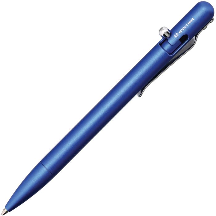 Bastion Slim Bolt Action Pen Blue Al