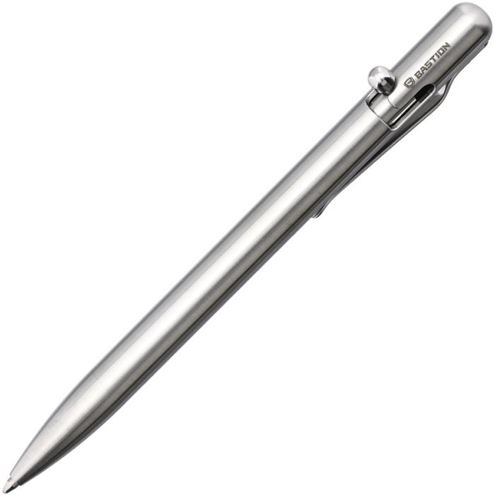 Bastion Slim Bolt Action Pen Stainless