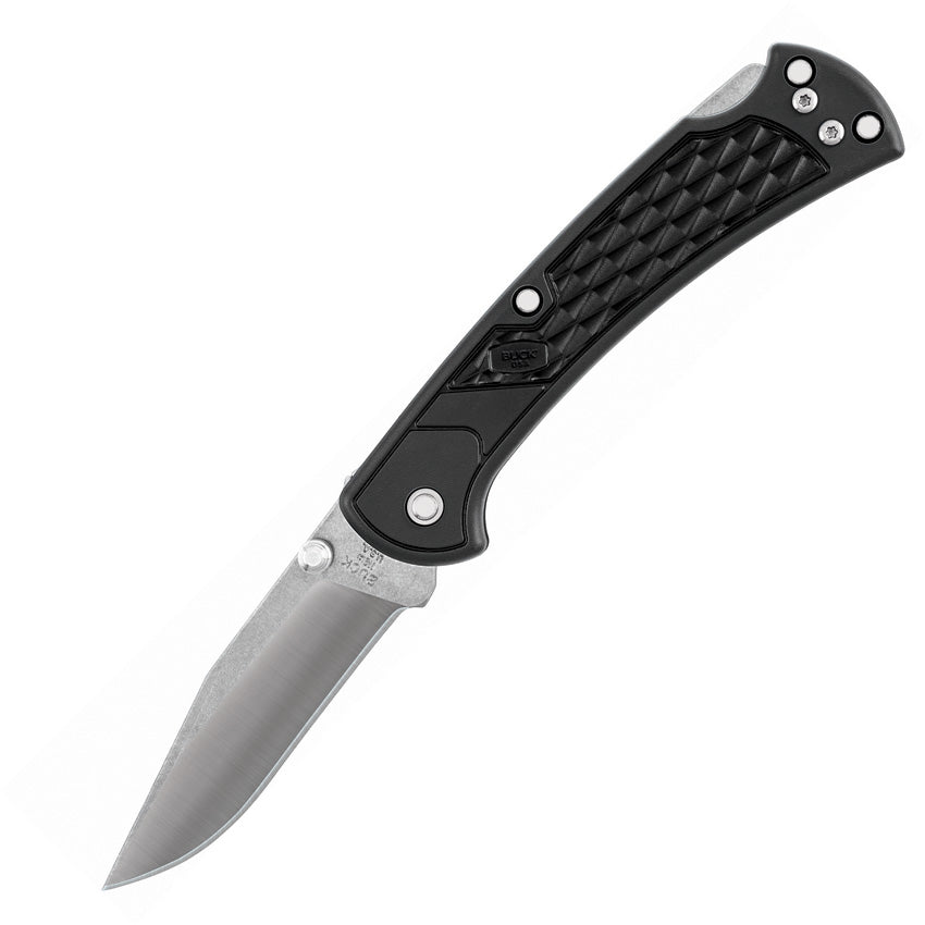 Buck-112 Slim Select Lockback Black