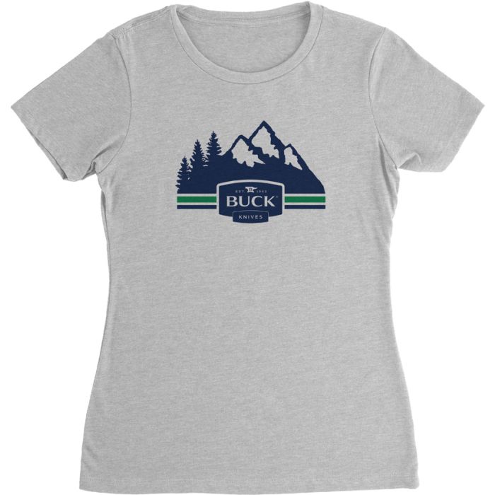 Buck Womens Mountains T-Shirt XL