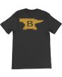 Buck Logo T-Shirt Large Black