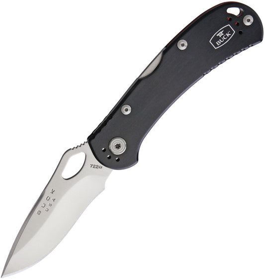 Buck-SpitFire Lockback Black