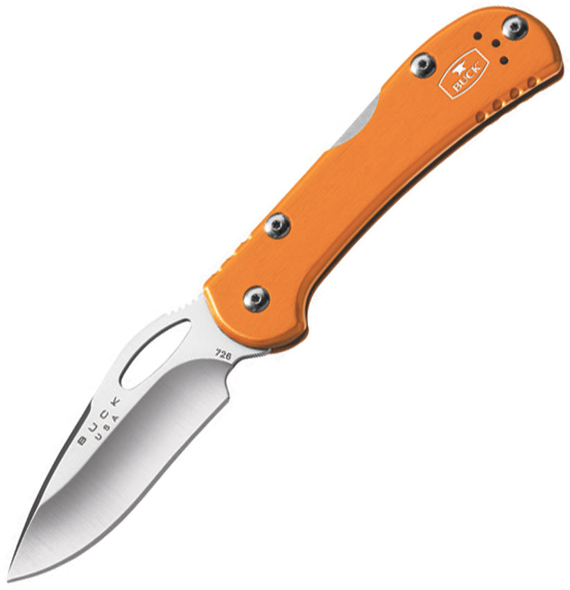 Buck-Mini SpitFire Lockback Orange