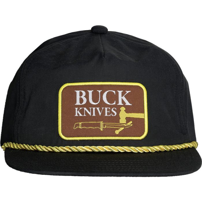 Buck Black Vintage Logo Cap