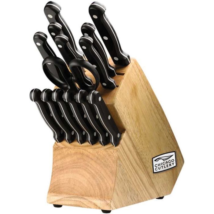 Chicago Cutlery Essentials 15 Piece Block Set