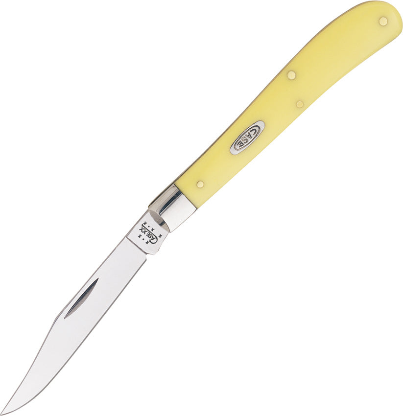 Case Cutlery-Slimline Trapper Yellow