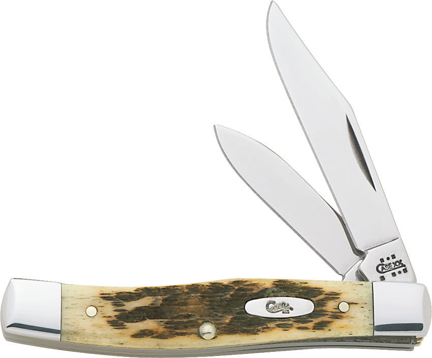 Case Cutlery-Small Texas Jack Amber Bone