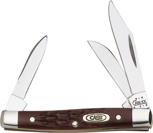 Case Cutlery-Small Stockman Brown Delrin