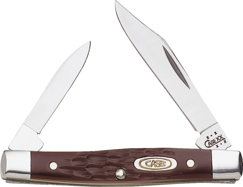 Case Cutlery-Small Pen Knife Brown Delrin