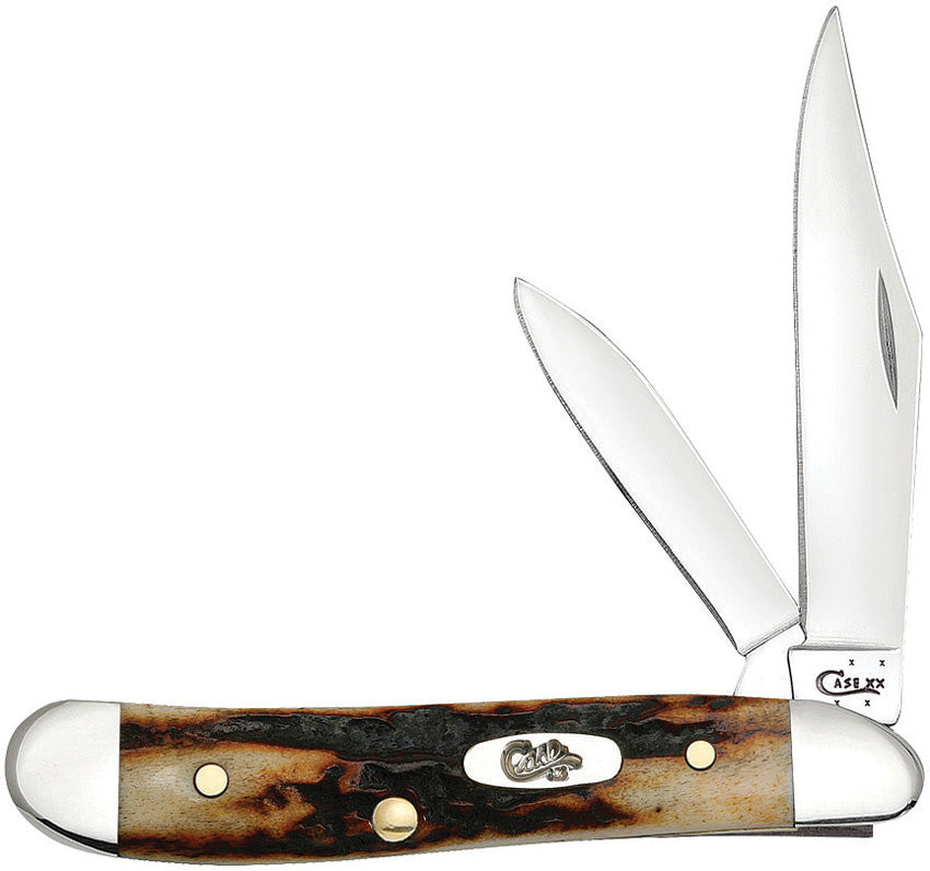 Case Cutlery-Peanut Red Stag