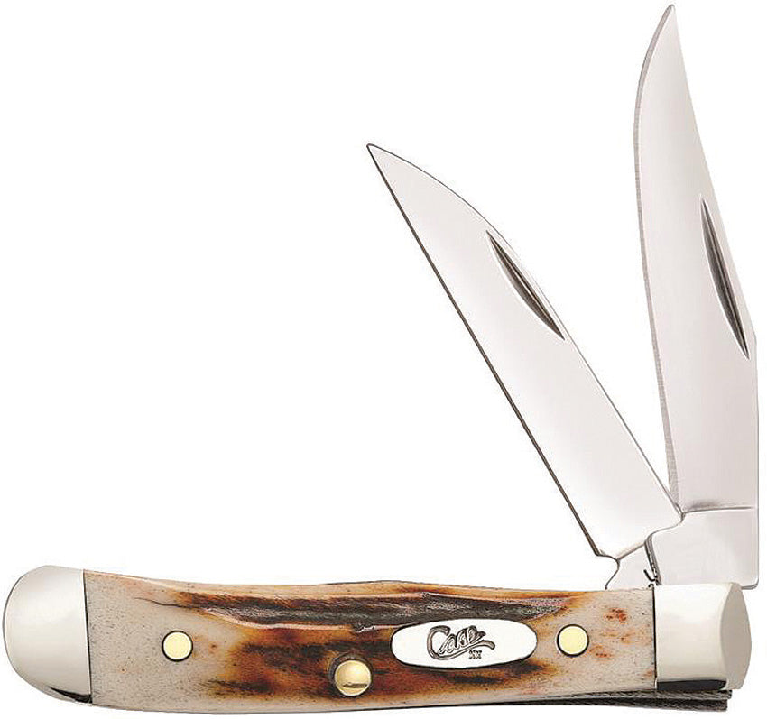 Case Cutlery-Tiny Trapper Red Stag