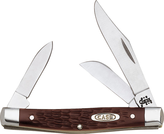 Case Cutlery-Stockman Brown Delrin