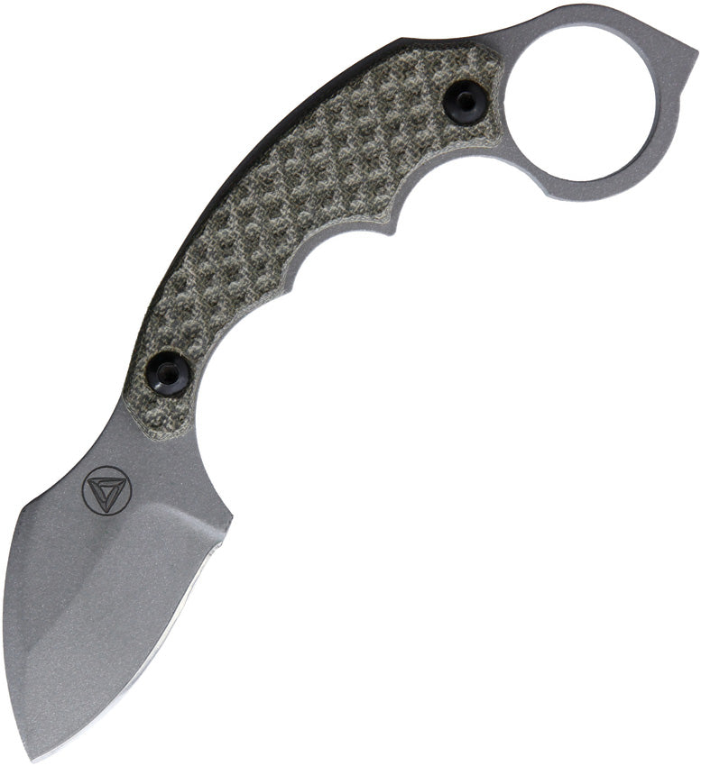 Combative Edge-Dragon Tail Fixed Blade Green