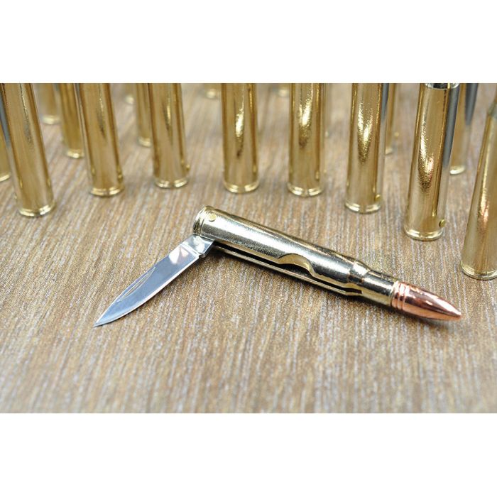 Caliber Gourmet Bullet Pocket Knife