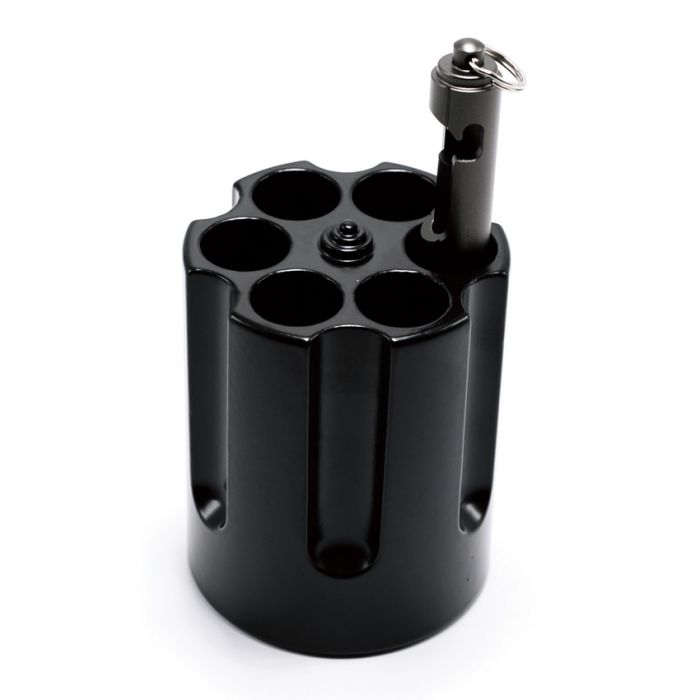 Caliber Gourmet Revolver Pen Holder Black