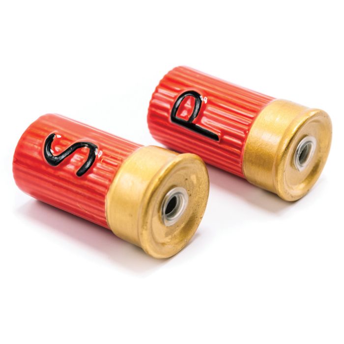 Caliber Gourmet Salt Pepper Shakers Shotgun