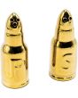 Caliber Gourmet Salt Pepper Shakers Bullet