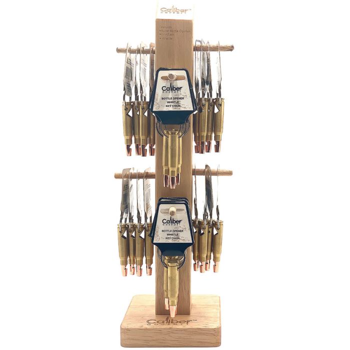 Caliber Gourmet Bullet Whistle Counter Display