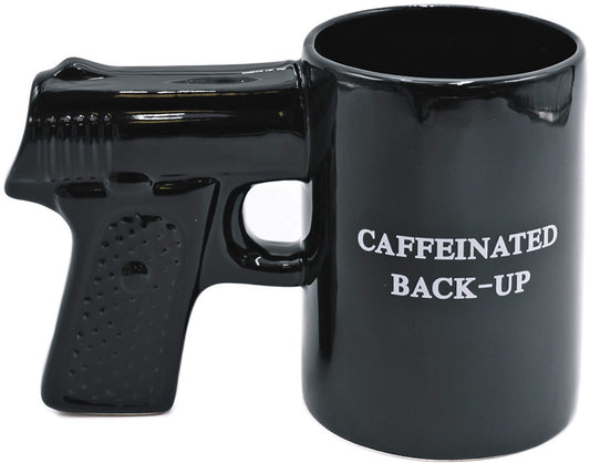 Gun Mug Black