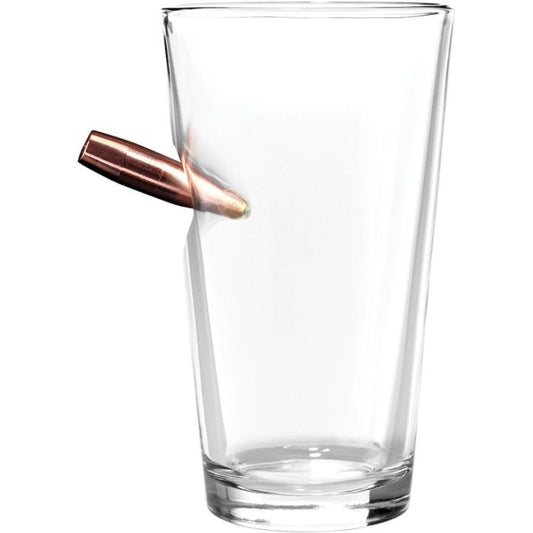 Caliber Gourmet Bullet Pint Glass