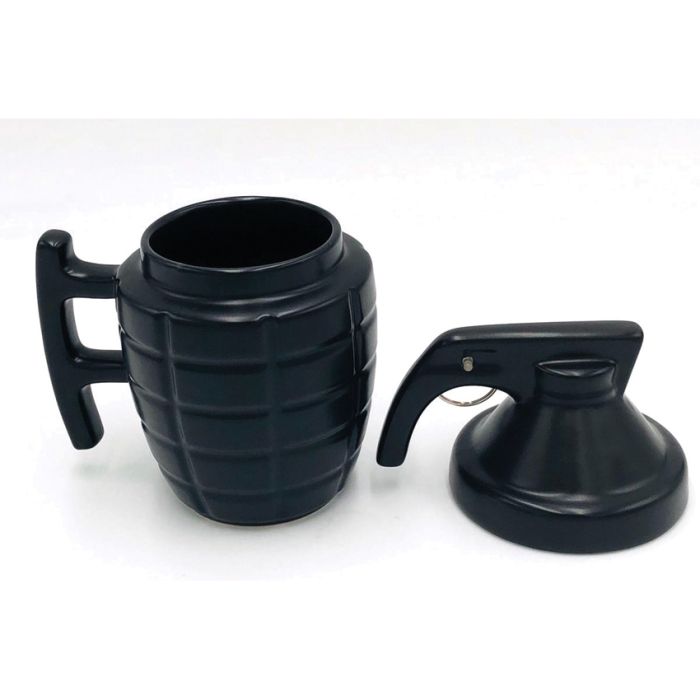 Caliber Gourmet Grenade Mug With Lid