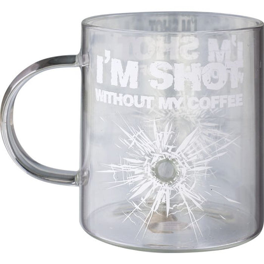 Caliber Gourmet Glass Coffee Mug