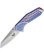 Combat Ready Stars and Stripes Linerlock