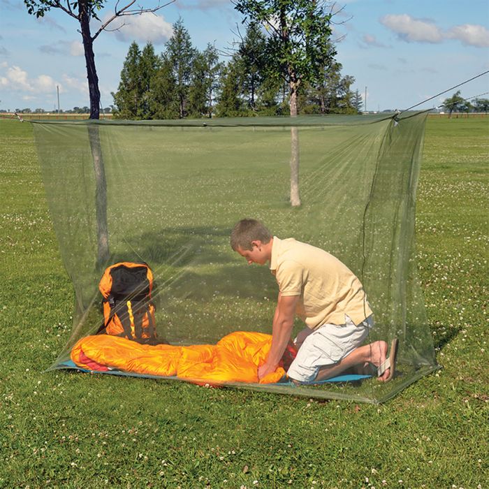 Coghlan's Rectangular Mosquito Net Green