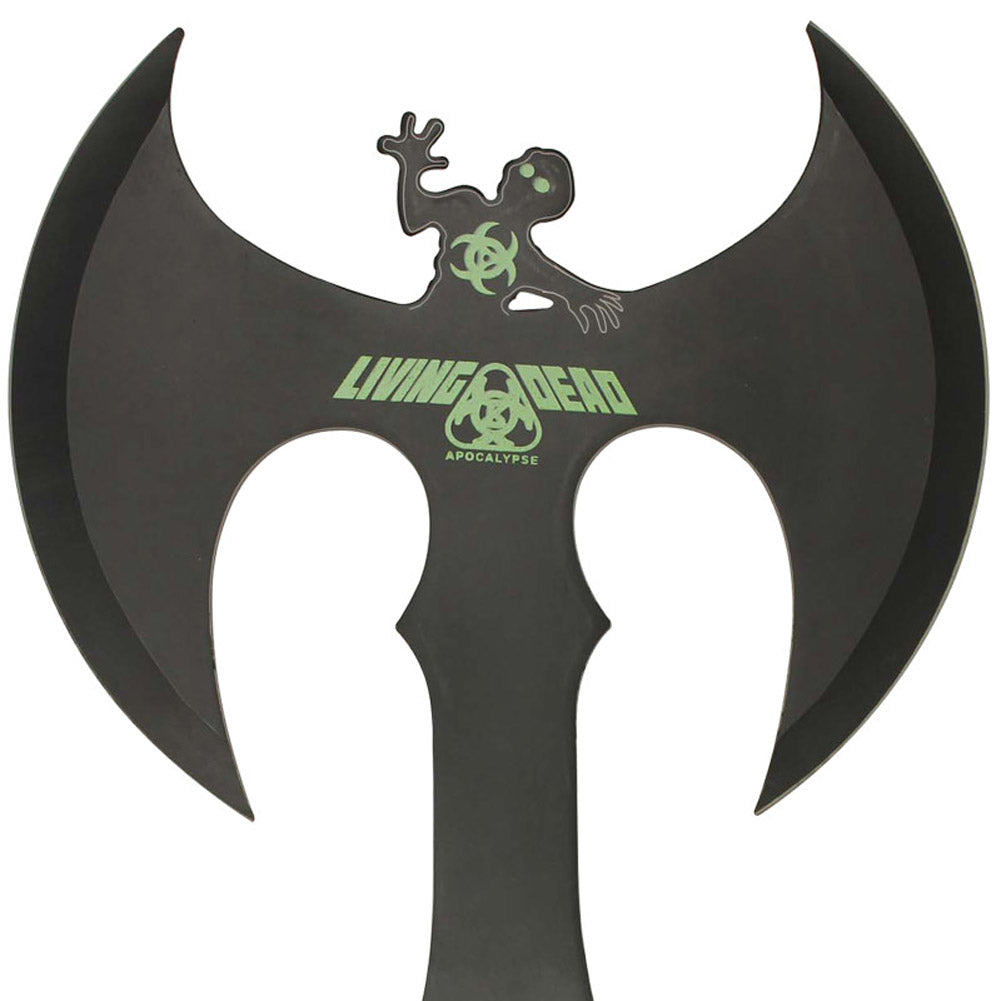 Living Dead Apocalypse Full Tang Double Headed Axe