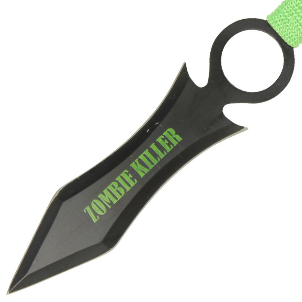 Crippler Zbie Killer 3 Piece Throwing Knives