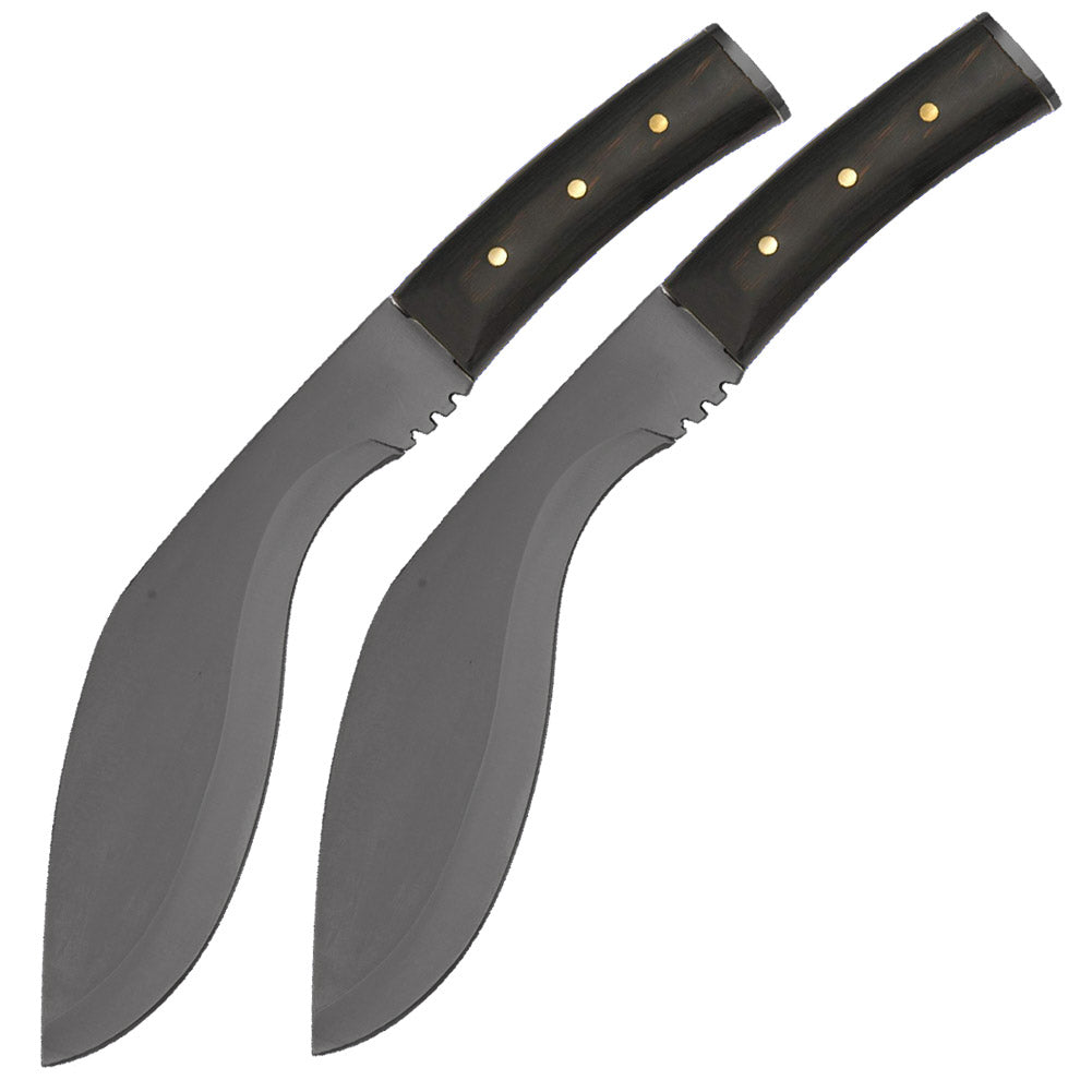 2-Piece Panawal Kukri Machete Set