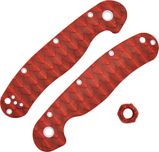 Chroma Scales-RAT II Handle Scales Red