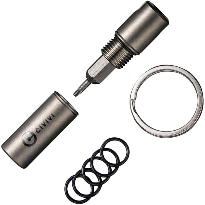 Civivi Key Bit Gray Titanium