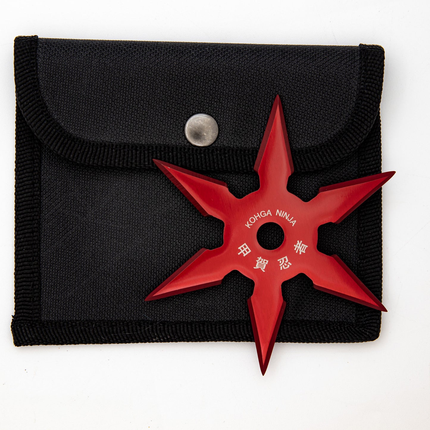 Khoga Ninja Six Point Sure Stick Throwing Star Choose your Color