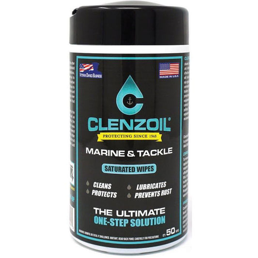 Clenzoil Marine/Tackle Saturated Wipes