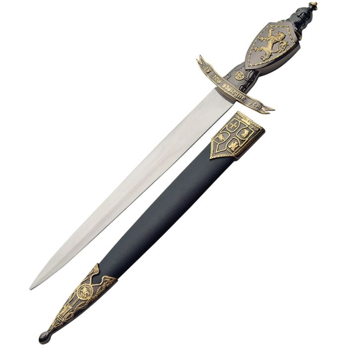 China Made Lion Crusader Dagger