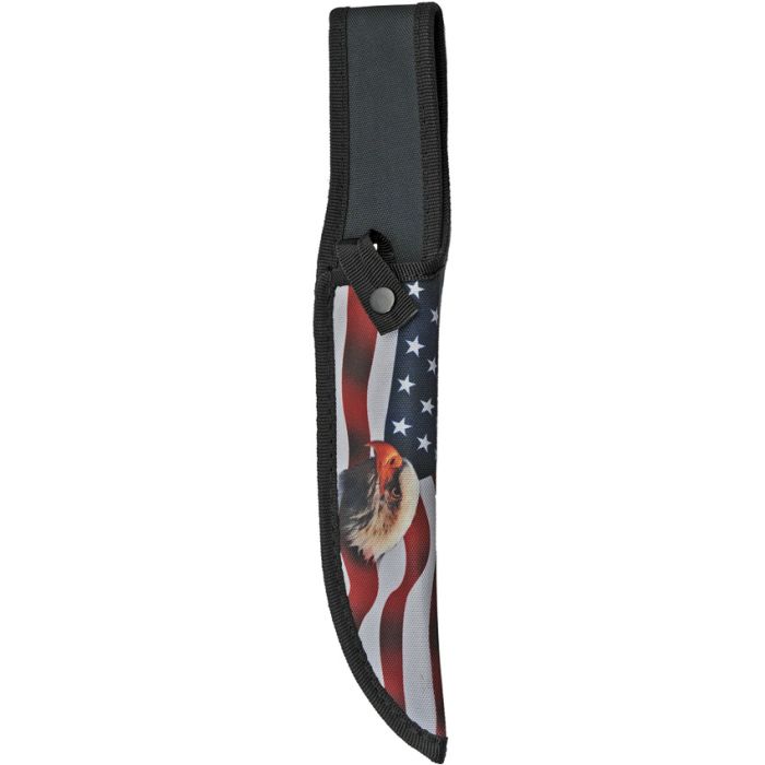 Damascus-American Flag Bowie