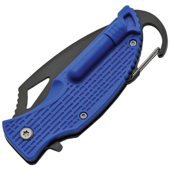 China Made Camping Linerlock Blue